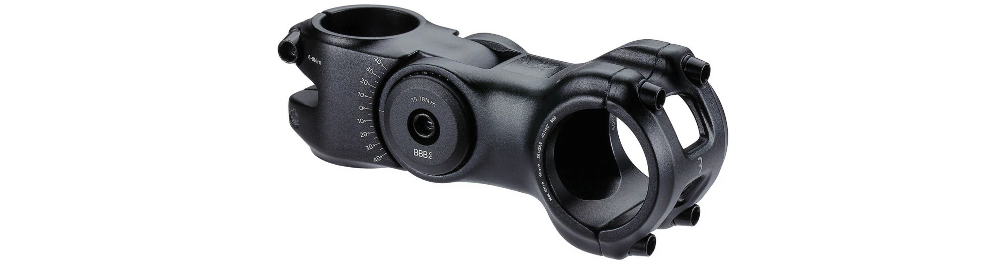 BBB Potence Reglable HighSix -/+40° 31.8mm 110mm 3 BBB Potence Reglable HighSix -/+40° 31.8mm 110mm