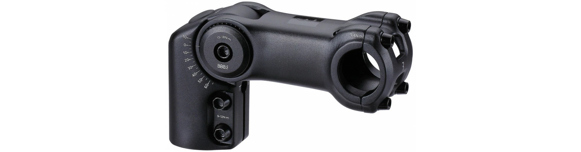 BBB Potence Réglable HIGHFIX REG:-40°+60° 25.4mm 3 BBB Potence Réglable HIGHFIX REG:-40°+60° 25.4mm