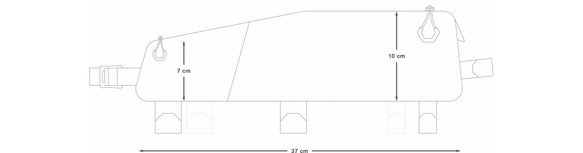 APIDURA Sacoche De Cadre Backcountry Long Toptube 1.8L 7 APIDURA Sacoche De Cadre Backcountry Long Toptube 1.8L – Image 5