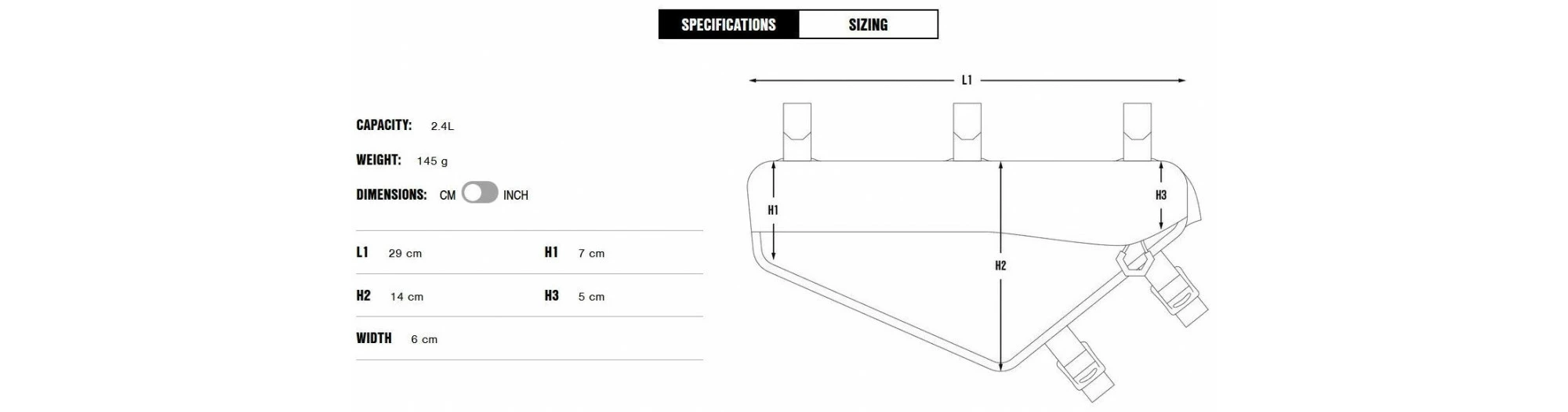 APIDURA Sacoche De Cadre Racing Pack 2.4L 10 APIDURA Sacoche De Cadre Racing Pack 2.4L – Image 8