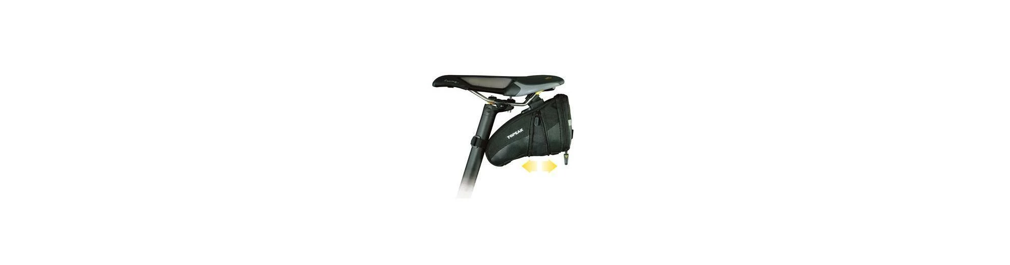 Topeak Sacoche De Selle Aero Wedge Pack Quickclik Large 3 Topeak Sacoche De Selle Aero Wedge Pack Quickclik Large